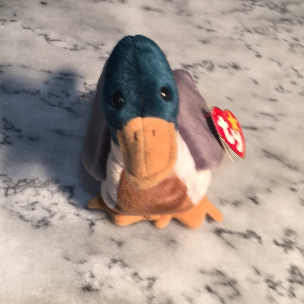 😂Ty Beanie Babies, Jake the Mallard (4199)